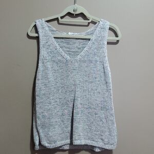 Tribal Jeans Women's Knit Sleeveless Multicolor Top Size Medium